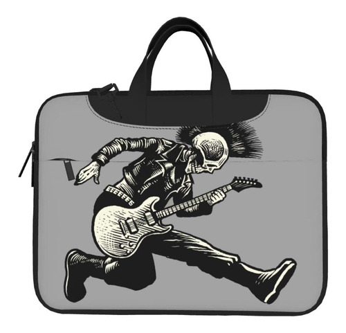 Bolso Hombro Para Portatil 13 14 15,6 Diseño Calavera