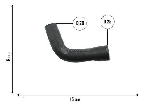 Manguera Radiador Inferior Bp Ford Ka 1.6 8v 04-07 4133