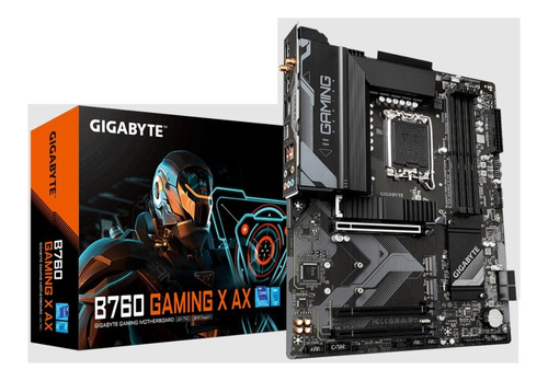 Mb Gigabyte B760 Gaming X Ax Wifi Dr5 Lga1700 13/12gen Usb-c