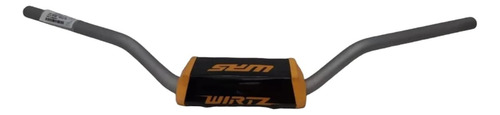 Manubrio Wirtz Mx Wr5 Universal Alto Plata-bmmotopartes 