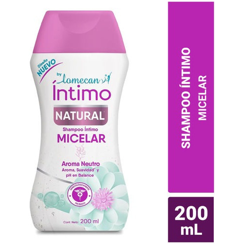 Lomecan Shampoo Intimo Micelar Natural 200ml