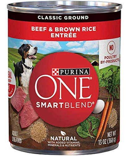 Purina One Smartblend Natural Classic Ground Entree Adult We