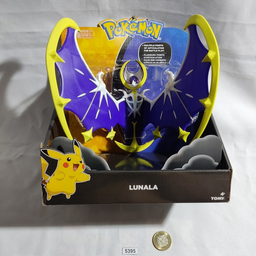 *** 5395. Pokemon Lunala *** Tomy 2017 Original. Pokechay