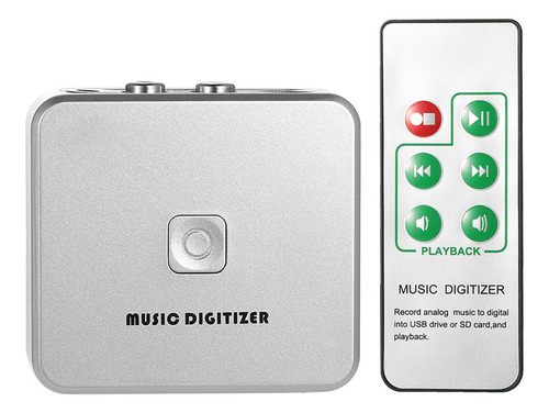 Grabador De Música Ezcap Audio Capture Digitalizador Con 3.5