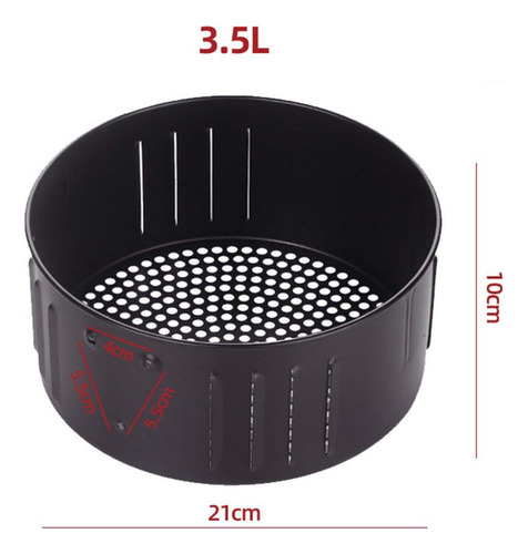 De Cesta De Repuesto For Freidora Fácil De 3.5l 21x10cm