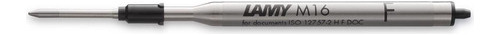 Repuesto Para Boligrafo Lamy M16 Color Negro Vs Trazos X1