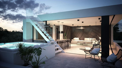 Penthouse En Venta 3 Habitaciones En Tulum Con Alberca Y Jacuzzi