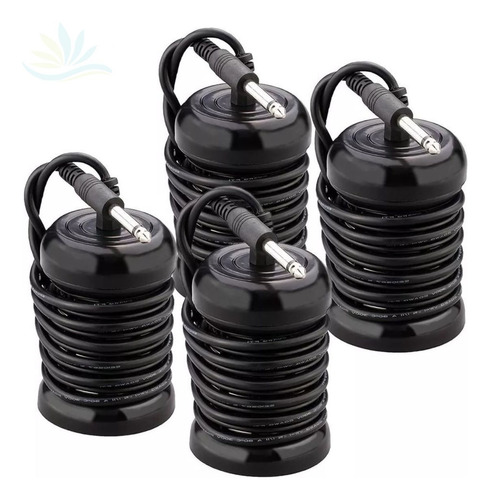 4 Repuestos Arrays Desintoxicador Iónico Pies Detox Color Negro