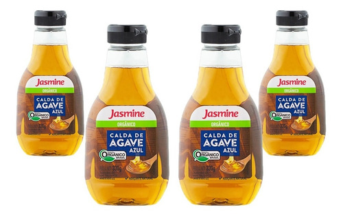 Calda De Agave Azul Adoçante Natural Vegetal Jasmine Weber 4