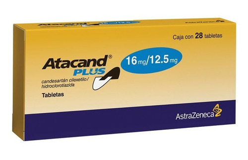 Atacand Plus Hidroclorotiazida 16/12.5 Mg Con 28 Tabletas
