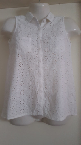 Blusa Talle M Broderi Victoria Ortiz 