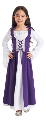 Kids Girls Costume Medieval Costume Irish Victorian Cosplay