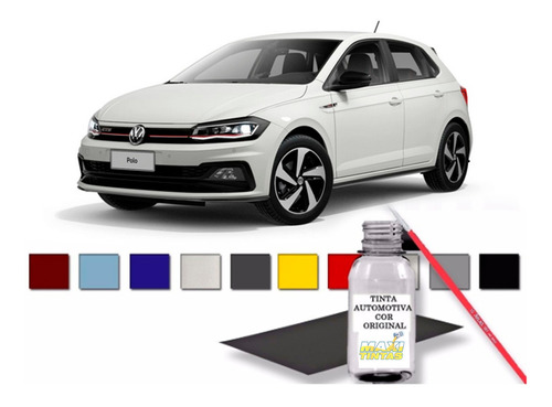 Retoque Tinta Automotiva - Branco Cristal Vw Up Fox Gol Golf