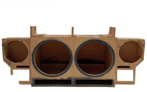 Imagen 1 de 1 de Cajon Sonido Subwoofer Bajo Medio Meru Mdf