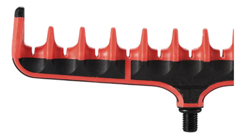 Soporte De Caña De Pesca De Carpas Varedilla De Pesca Rojo