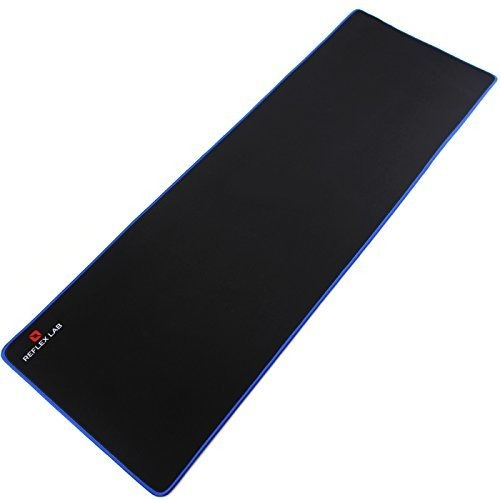 Mousepad Gamer Impermeable 36x12 Negro.