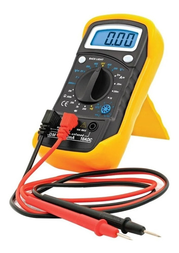 Imagen 2 de 4 de Multímetro Digital Mitzu Mp-6014 Con Medidor De Frecuencia