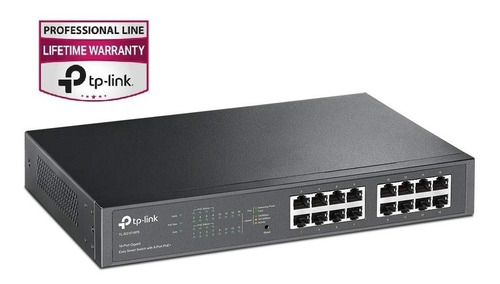 Switch Tp-link Tl-sg1016pe V3 Gigabit 16 Puertos 8-poe 150w