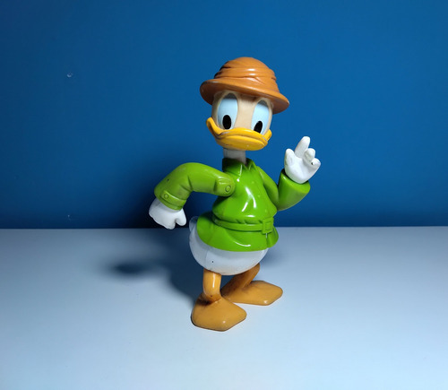 Muñeco Figura Pato Donald Explorador (Usado)