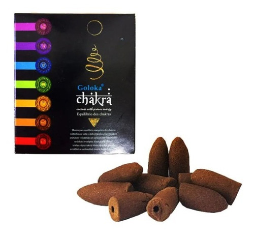 Imagem 6 de 6 de Incenso Goloka Cone Backflow Cascata 12 Cxs. - Aromas Mistos