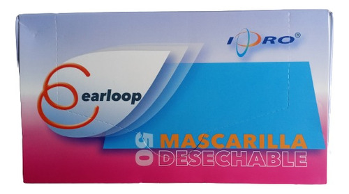 Mascarillas 3 Pliegues 10 Cajas  (50 U)