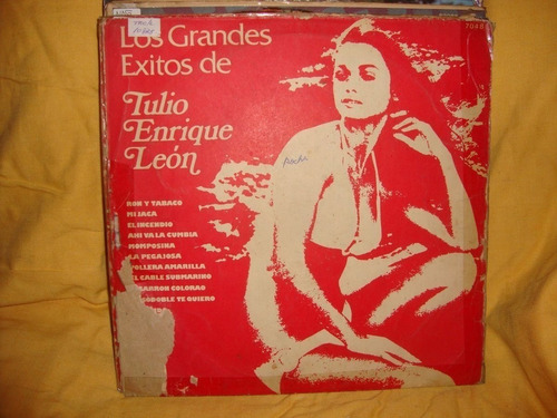 Vinilo Tulio Enrique Leon Los Grandes Exitos Sss C2