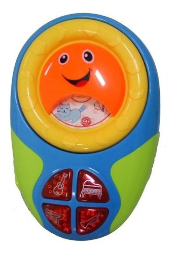 Imagen 4 de 4 de Juguete Interactivo Bebes Teléfono Sonidos Sonajero Luces