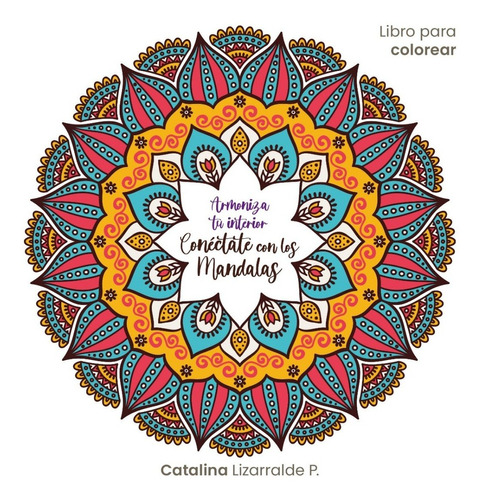 Libro Mandalas Para Colorear. ( Edición De Bolsillo )