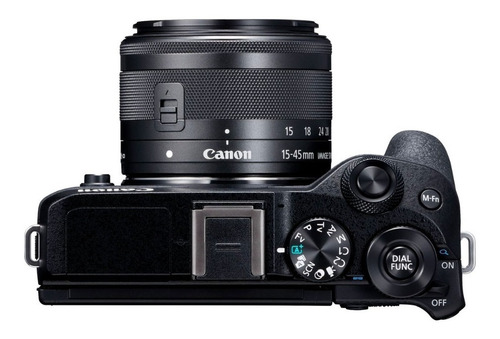 Camara Canon Eos M6 Mark Ii 15-45 Visor Evf-dc2 32,5 Mpx 4k