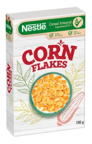 Cereal Matinal Corn Flakes Nestlé Caixa 190g