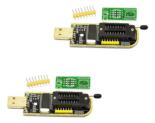 Koobook 2 Unidad Usb Ch341a Serie Programador Quemador Chip