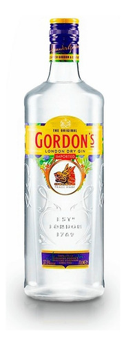 Gin Gordons 750ml - Original E A Pronta