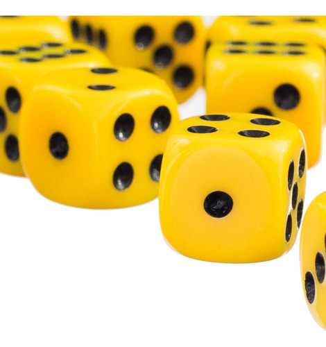 4 Paquete De 3-4 Juegos De Dados De Punto De Seis 4 Piezas