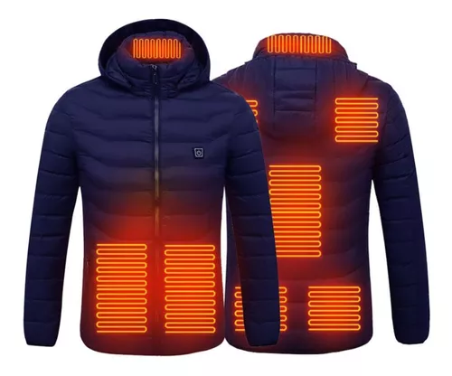 Chaleco calefactable inteligente para hombre y mujer, chaqueta calefactora  eléctrica, abrigo térmico cálido para exteriores, calentador USB para  invierno