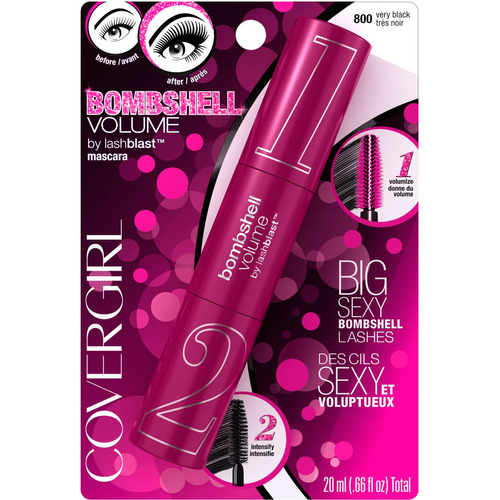 Covergirl Bomba De Volumen Por Lashblast Mascara Muy Negro