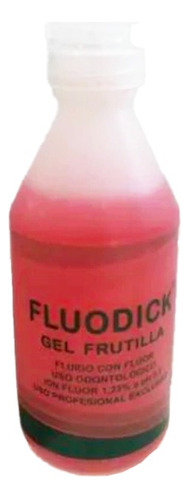 Flodick Flúor Gel Frutilla X250 Grs Odontologia Dental