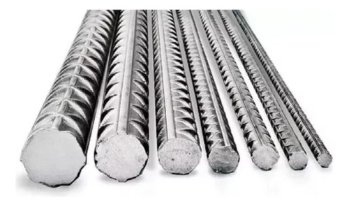 Varilla Hierro Aleteado 10mm Aleteado Homologado X 12 Metros