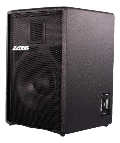 Kit Caixa Datrel 12' Ativa + Passiva 250w + 2 Tripés + Cabo