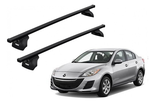 Barras Thule Mazda 3 04-13 Pf / Squarebar