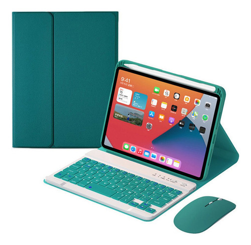 Funda Con Teclado+mouse Para iPad Mini 4/mini 5 7.9 Inch