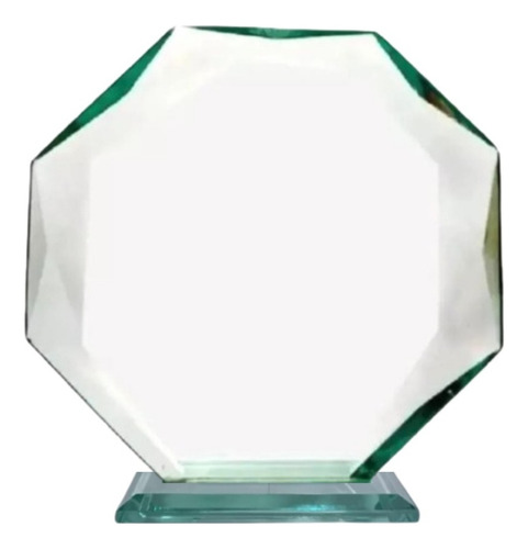 Reconocimiento De Vidrio Biselado Sin Grabar 20 Octagonos