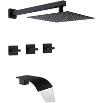 Comprar Grifo De Bañera 3 Manijas, Conjunto De Grifo De Ducha ...