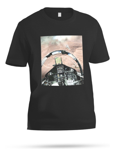 Polera De Avion Combate Cabina F 15 C