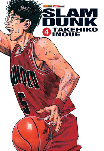 Slam Dunk Vol. 4, de Inoue, Takehiko. Editora Panini Brasil LTDA, capa mole em português, 2005