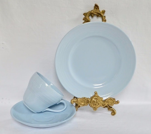 Trio Para Te Silicon China Booths England Blue Mist C1930