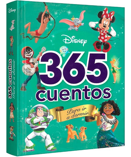 Libro 365 Cuentos Para Ir A Dormir Disney Original Nuevo