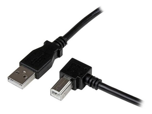 Cable Usb 2,0 Startech Tipo A Y B Macho Para Impresora Color Negro