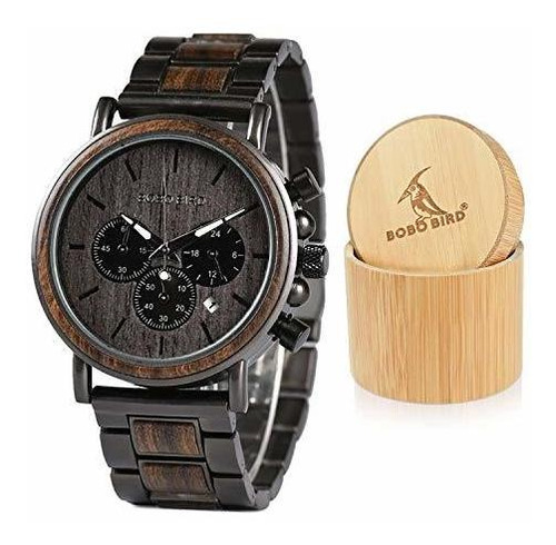 Relojes De Madera Para Hombre Relojes De Pulsera De Negocios