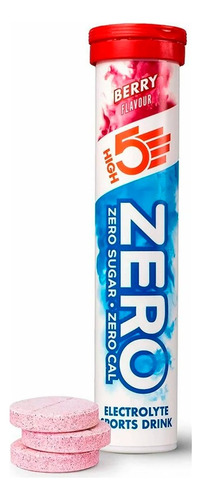High 5 Tableta Electrolito Zero Hidratacion 20 Unid Berry