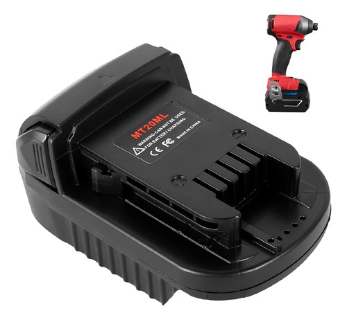 Para Convertidor De Adaptador De Batería Mt20ml Para